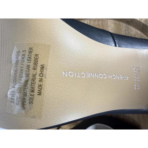 French Connection Womens Sierra Pointed Toe Pumps Black Size Size 10 NWB - Picture 10 of 12